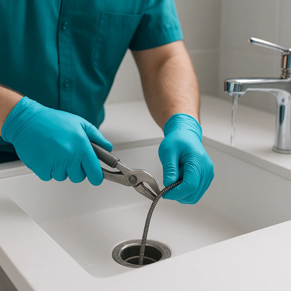 Slow drain repair