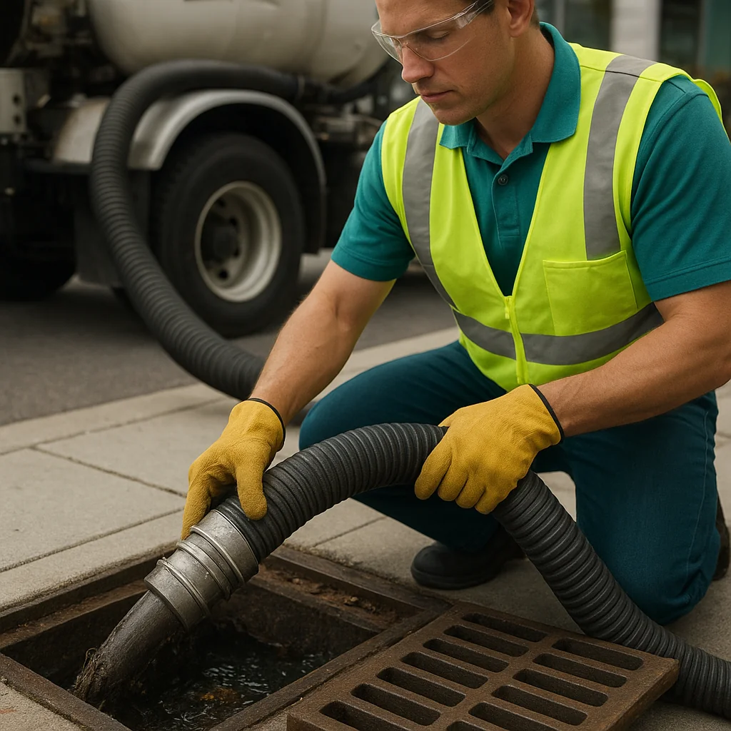 Storm drain cleaning